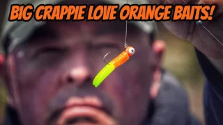 BIG CRAPPIE LOVE ORANGE BAITS- New Full length episode.