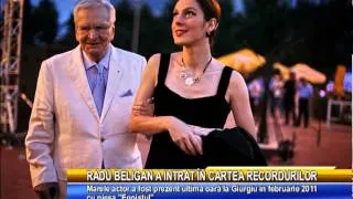 Radu Beligan a intrat în Cartea Recordurilor