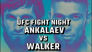UFC Fight Night Ankalaev Vs Walker Prediction | #subscribe #shorts #short #ufc #mma #cagefight