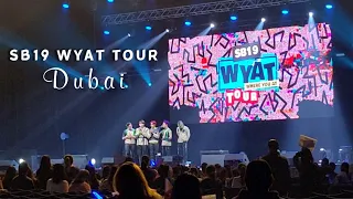 SB19 WYAT TOUR Live in Dubai | Funny Moments