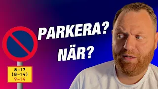 Siffrorna du MÅSTE kunna - När är det förbjudet att parkera?