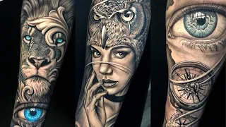 35 Black and Grey Realism Tattoos for Men | Best Realism Tattoos | Best Black and Grey Tattoos