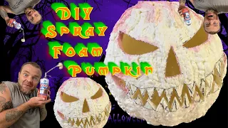 Spray Foam Pumpkin diy Part 1