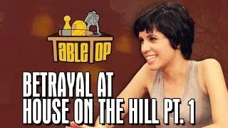 Betrayal at House on the Hill: Ashly Burch, Keahu Kahuanui, Michael Swaim join Wil on TableTop pt1