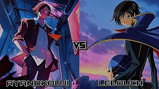 Ayanokouji vs Lelouch Full Scale Comparison