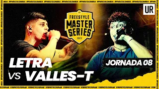 LETRA VS VALLES-T | #FMSCOLOMBIA Jornada 8 Temporada 1 - #FMS22 | Urban Roosters