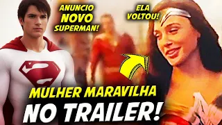 GANHAMOS!! ANÚNCIO NOVO SUPERMAN + CENA DA MULHER-MARAVILHA NO TRAILER DE SHAZAM 2