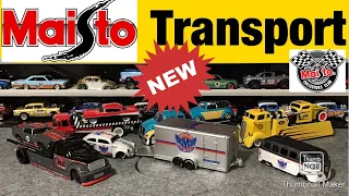 Opening 🔥Maisto Elite Transport & Maisto Team Hauler