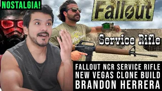 The Fallout NCR Service Rifle - New Vegas Clone Build by Brandon Herrera reaction