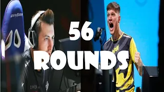 S1MPLE 56 ROUND MATCH VS XANTARES | BEST MOMENTS