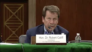 Heinrich Questions FDA Commissioner Dr. Robert Califf During Budget Hearing