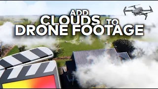 HOW TO ADD CLOUDS TO DRONE FOOTAGE IN FINAL CUT X