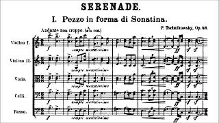 Tchaikovsky - Serenade for Strings Op. 48 (Score)