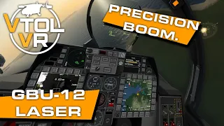 VTOL VR GBU12 Laser Guided Bomb Tutorial