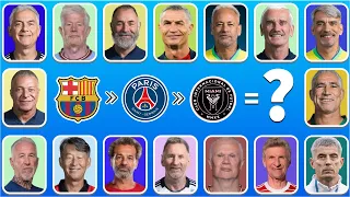 (Full 29 )GUESS THE PLAYER BY Transfer by Old Version|Ronaldo, Messi, Neymar, Haaland, Mbappe