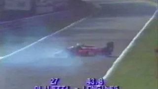 1988-Monza-Accidente de Michele Alboreto