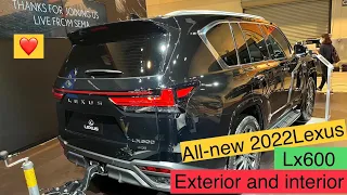 All-new 2022 Lexus Lx600 Black Color Signature Turbo-Sport | 2022 Top-1 Luxury 7-seater SUVs