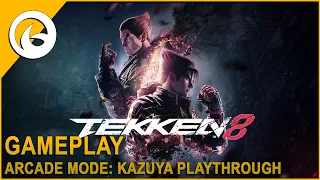 Tekken 8 - Kazuya Arcade Mode Playthrough