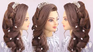 Bridal hairstyles kashee's l Easy open hairstyles l Front variation l wedding hairstyles kashee's