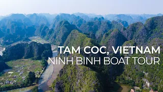 TAM COC, Vietnam (Ninh Binh) - sweet river boat tour & challenging hike up Lying Dragon - Ep.15
