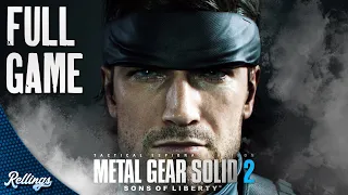 Metal Gear Solid 2: Sons of Liberty (PS3) Full Playthrough (No Commentary)