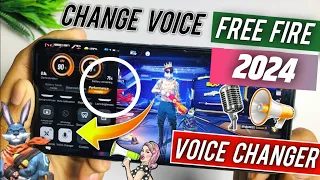 😍Free Fire Me Voice Change Kaise Kare | How To Change Voice in Free Fire 2024 | Change Voice in Free