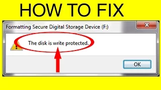 TOP 3 Ways To FIX/Remove Write Protection From USB Flash Drive/SD Card Urdu/Hindi Tutorial