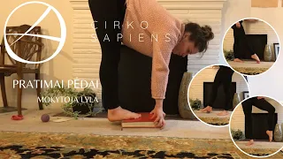Cirko Sapiens: pratimai pėdai (oro akrobatikos mokytoja Lyla)
