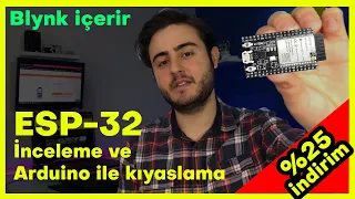 ESP32 İnceleme- Arduino İle Kıyaslama (Blynk İle Led Yakma Projesi)