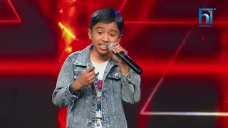 Aayush Giri "Dhalkyo Dhalkyo" | The Voice Kids Season 2 – 2023