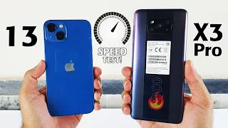 Xiaomi Poco X3 Pro vs Apple iPhone 13. Test AnTuTu. Порівняння POCO X3 PRO проти Apple iPhone 13.