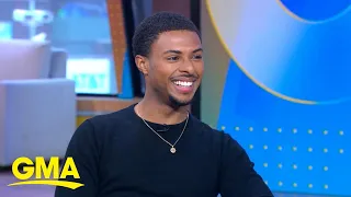 Actor Diggy Simmons dishes on 'Grown-ish' mid-season finale
