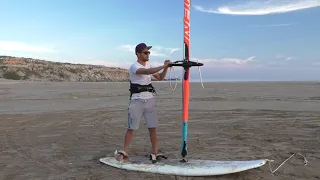 Switch Stance - Windsurfing Freestyle