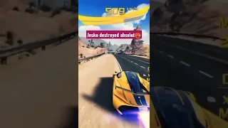 Jesko vs jesko absolut🥵 #asphalt8 #gaming