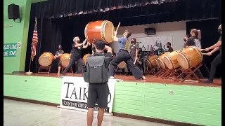 2022 TCP Bonenkai - Intermediate class performing Rites of Thundering.