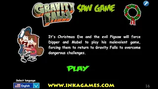 Gravity Falls Saw Game full walkthrough (English)