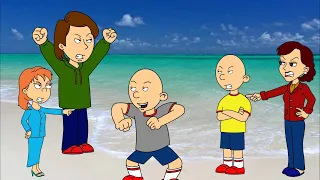 Classic Caillou Misbehaves on the trip to the Bahamas/Grounded