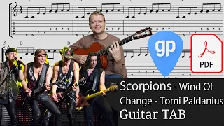Scorpions - Wind Of Change (Tomi Paldanius) Guitar Tabs [TABS]