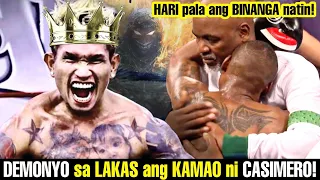 🥊Mala-DEMONYO sa LAKAS ang KAMAO ni CASIMERO! HARI ang BINANGA ng KALABAN! Bangungot INABOT ni TETE