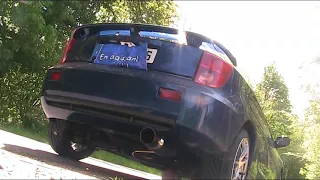 celica T23 exhaust invidia