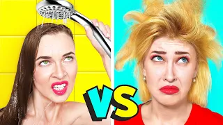 Lange Haare vs Kurze Haare Probleme #1 | Lustige unangenehme Situationen von Ideas 4 Fun