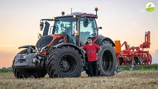 IN CAMPO CON IL VALTRA N175 Direct + ESTIRPATORE MASCHIO TERREMOTO 2! - TractorVlog #63