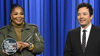 Janet Jackson Crashes Jimmy's Monologue to Teach Him the "Rhythm Nation" Countdown | Tonight Show