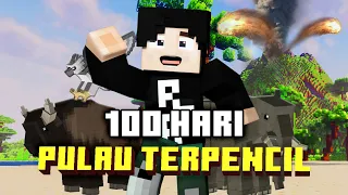100 Hari Minecraft Tapi di Pulau Terpencil Hardcore