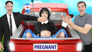 Wednesday Addams Is Pregnant! Funny Pregnancy Situations By Crafty Hype