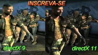 DirectX 9 vs DirectX 11 HomeFront Comparaçao de Graficos  Watch HD