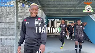 INSIDE TRAINING: Copper Queens Loosen Up at Brühl Stadium