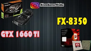 Prueba de Rendimiento FX-8350 + GTX 1660 TI 2020 (Minecraft, Fortnite, Valorant)