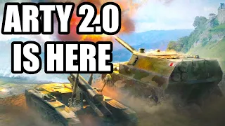 My thoughts on Arty 2.0 World of Tanks Modern Armor wot console
