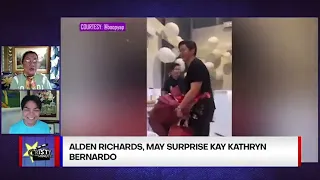 #CFM | Alden Richards, may pa-surprise sa birthday ni Kathryn Bernardo